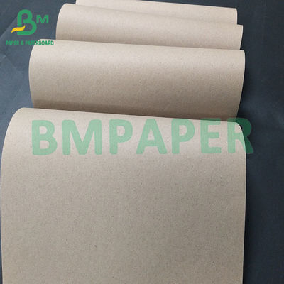 60gm 종이 먼지 가 Brown Bobbin 섬유 코어 Kraft 종이 테이프 파이프