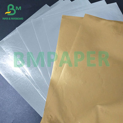 70gsm 763mm 인쇄 가능 은색 습기 강도 알루미니즘 맥주 라벨 홀로그램 종이