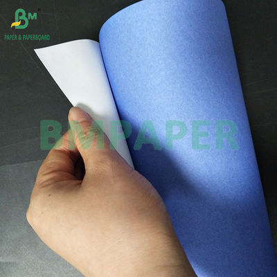 18&quot; 20LB 단면 보라색 파란색 CAD 플로터 페이퍼 2&quot; 코어