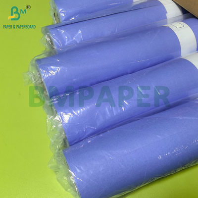 일면 보라색 플롯터 인쇄용 종이 3'' 코어 80g CAD 엔지니어링 종이