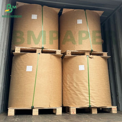50g 60g 순수한 처녀 섬유 Kraft 종이 102cm 갈색 가방 종이 롤