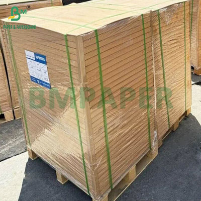 50g 65g 식품 등급 비백되지 않은 부지 않은 갈색 크래프트 포장용 종이