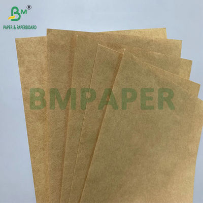 부착되지 않은 50gsm 60gsm 180mm 715mm 브라운 크래프트 종이 식품 봉지를 만들기 위해