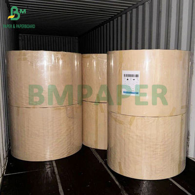 70 80 GSM 불색 브라운 크래프트 고강성 종이 롤 50kg