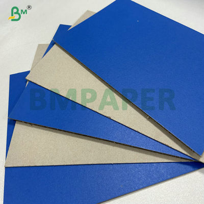 2mm 2.5mm 한쪽 파란색 가루 회색 뒷판 선물 상자 31 x 43인치