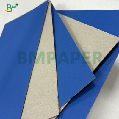 2mm 2.5mm 한쪽 파란색 가루 회색 뒷판 선물 상자 31 x 43인치