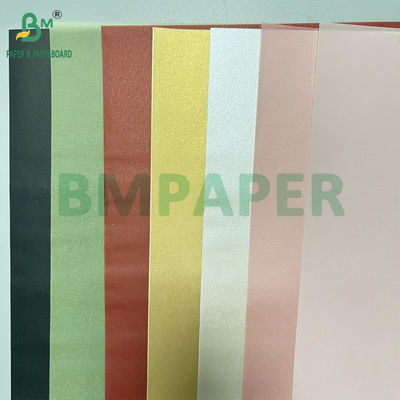 100 GSM 매끄러운 프리미엄 골드 로즈 반투명 종이 롤 889mm 너비
