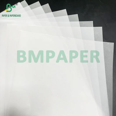 50 83 GSM 부드러운 흰색 반투명 전송 종이 롤 880mm x 40m