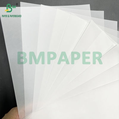 A3 추적 패드 55gsm 105gsm 흰색 투명한 벨룸 종이 잉크젯 인쇄