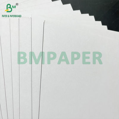 반짝이는 표면 1mm 1.5mm 두꺼운 흰색 뒷면 듀플렉스 보드 회색 코어 102 x 72cm