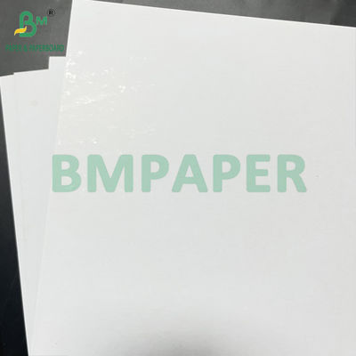 높은 딱딱성 1.2mm 회색 코어 양쪽 흰색 두꺼운 보드 반짝이는 표면