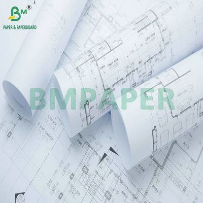 36' x 500ft 3' 코어 포맷 CAD 잉크젯 종이 롤 건축 계획 인쇄