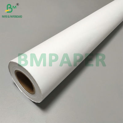24' X 150ft 코팅 28lb 잉크젯 플롯터 종이 결합 롤 2' 코어