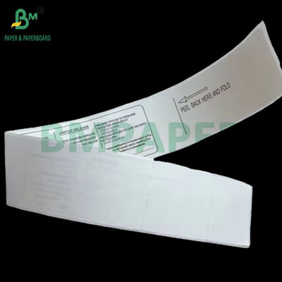 70gm 열표기 항공기 접착용 수하물 태그 종이 53.9cm X 5.5cm