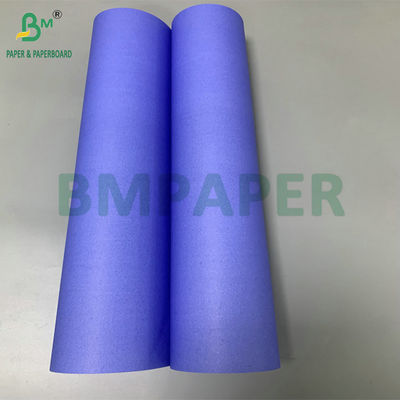 24' X 150ft 한쪽 보라색 파란색 20파운드 CAD 채권 종이 롤 2' 코어