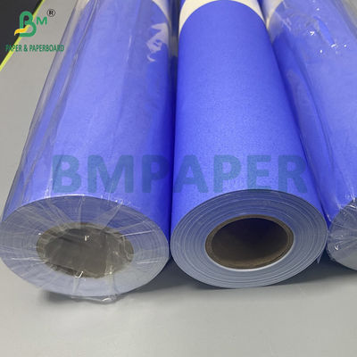 80gm 디지털 플롯터 종이 롤 넓은 형식 색상 보라색 파란색 35 &quot;X 300ft