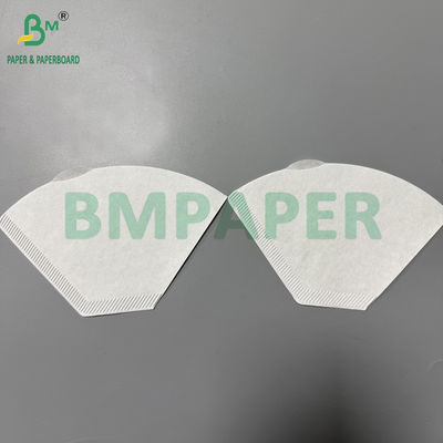 50gm 백화 된 커피 필터 종이 롤 액체에서 고체를 분리하기 위해