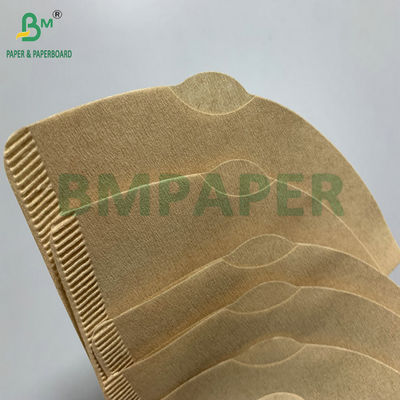 50gm 천연 갈색 및 흰색 커피 필터 종이 500mm - 1500mm 너비