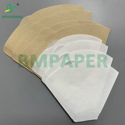 50gm 천연 갈색 및 흰색 커피 필터 종이 500mm - 1500mm 너비