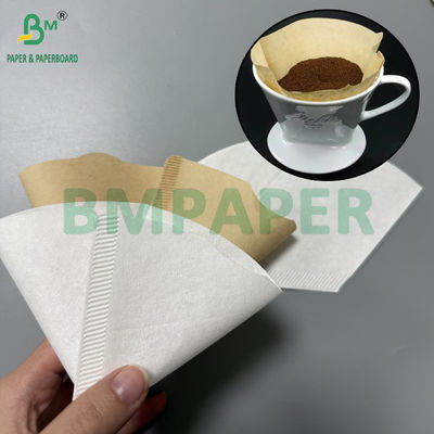 50gm 불색 자연 갈색 커피 필터 종이 잎 식품 품질 원자재
