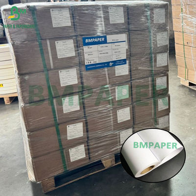 80gm 흰색 그래프 종이 롤 1220mm 폭 X 150m 길 3 &quot;코어 OEM 카튼 포장