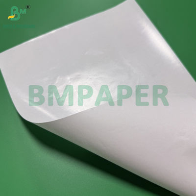 1면 PE 코팅 종이 흰색 크래프트 종이 40g + 10g 크기 36 X 25 인치
