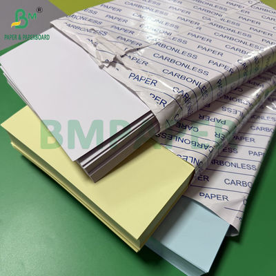 75gr 78gr 탄소 없는 종이 CF 노란색 CFB 파란색 글자 크기 216x279mm 이미지 검은색