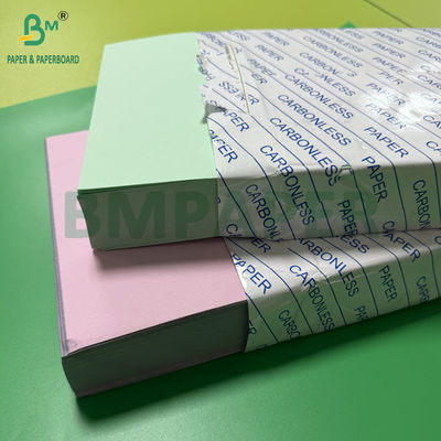 NCR 디지털 탄소 없는 복사 종이 CB 흰색 CFB 분홍색 CF 녹색 검은색 이미지 A4 210x297mm