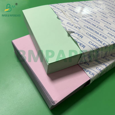 NCR 디지털 탄소 없는 복사 종이 CB 흰색 CFB 분홍색 CF 녹색 검은색 이미지 A4 210x297mm