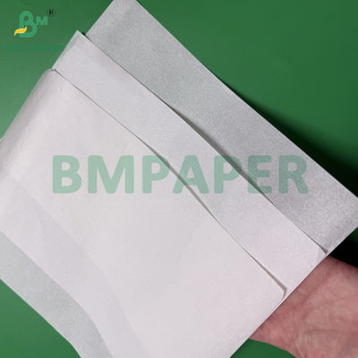 40g 식품 등급 빵 포장용 흰색 지방 방지 종이 350mm - 600mm