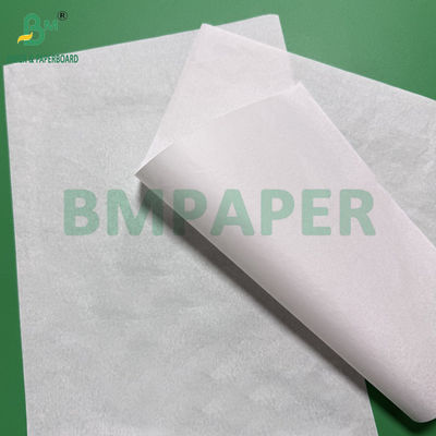 40g 식품 등급 빵 포장용 흰색 지방 방지 종이 350mm - 600mm