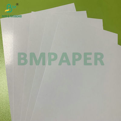 부드러운 밝기 310gm 320g 고 투명성 블랙 코어 포커 게임 종이