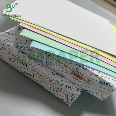 60gr 75gr 78gr 디지털 탄소 없는 종이 빈 NCR 복사 종이 검은색 이미지