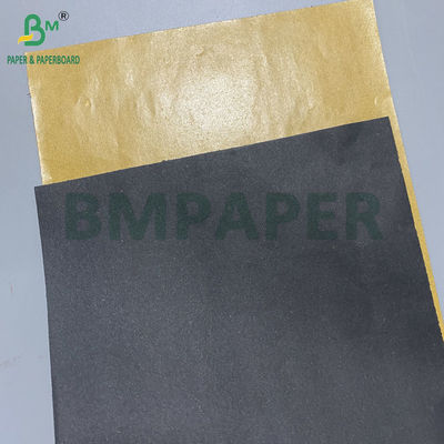 56g 과일 봉지 보호 덮개 종이 노란색 색상 안쪽은 검은색 370mm