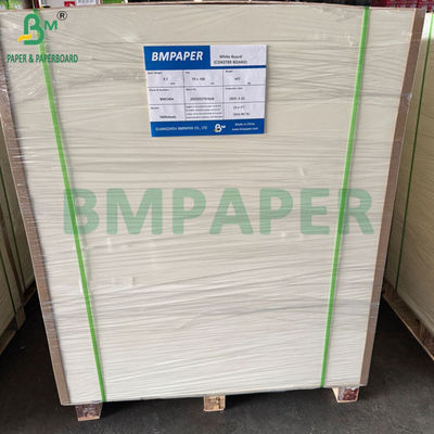 0.7mm 385gsm 프리미엄 흡수 코스터 보드 70x100cm 자연 흰색 시트