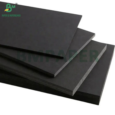 1mm 1.5mm 블랙 카드 스톡 종이 시트 화장품 상자 70 X 100cm 솔리드