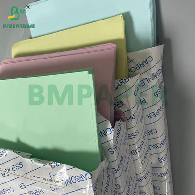 CB 흰색 CF 파란색 CFB 분홍색 75GSM NCR 종이 500 장