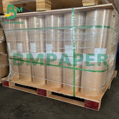 40gm 프리미엄 리브드 크래프트 종이 롤 선물 포장 787mm x 1092mm