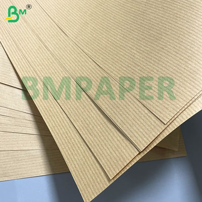 50gm 60gm 70gm 가벼운 눈물 내성 갈색 줄무늬 크래프트 종이 한 면 반창고 꽃 포장재 빵 포장재