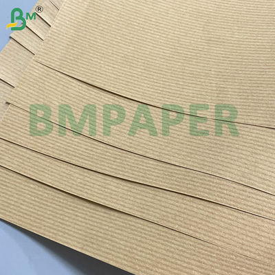 50gm 60gm 70gm 가벼운 눈물 내성 갈색 줄무늬 크래프트 종이 한 면 반창고 꽃 포장재 빵 포장재