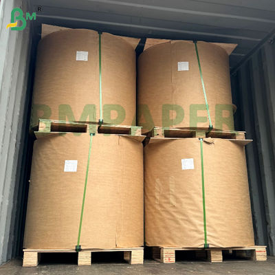 50gm 60gm 70gm 가벼운 눈물 내성 갈색 줄무늬 크래프트 종이 한 면 반창고 꽃 포장재 빵 포장재