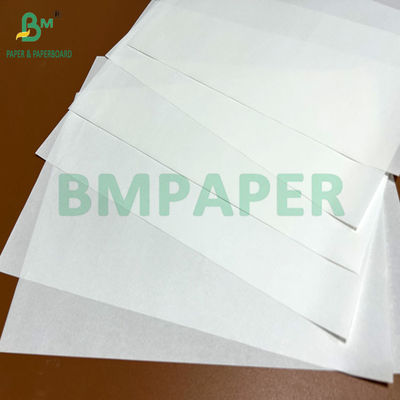 35그램 40그램 흰색 지방 방지 종이 패스트푸드 포장재 20x26cm