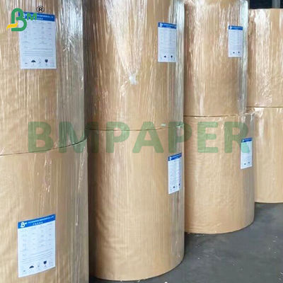 90gm 100% 버진 목재 펄프 한 면 반짝이는 MG 크래프트 종이 시트