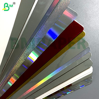 240gsm 250gsm  메탈릭 광택 접힘 저항 메탈릭 골드/실버 카드, 화려한 선물 상자 고급 포장용