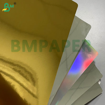 240gsm 250gsm  메탈릭 광택 접힘 저항 메탈릭 골드/실버 카드, 화려한 선물 상자 고급 포장용