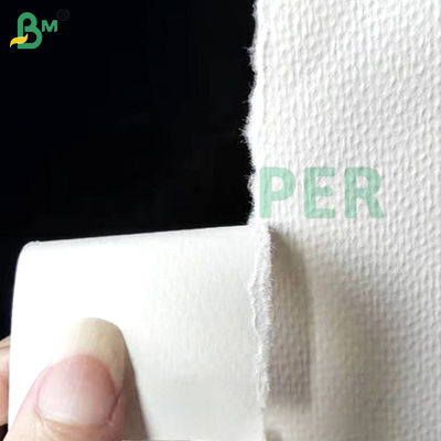 100g 110g 화이트 텍스처 목화 내구성 빠른 건조 예술 교육 그림 물색 종이