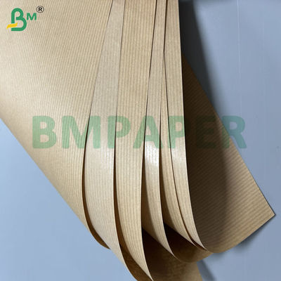 60g 70g 재활용 된 긴 섬유 띠 띠 Kraft 종이 롤 70cm 80cm 음식 가방
