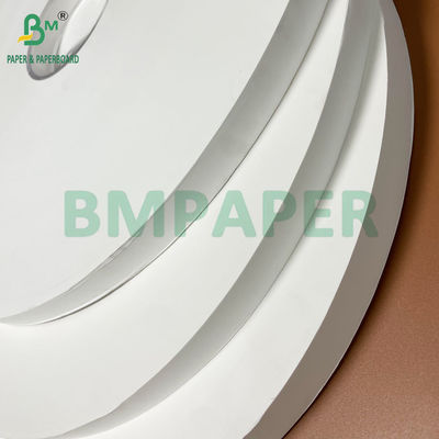 천연 목재 직물 28grs Kraft 종이 롤 29mm 33mm 포장 빨대