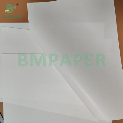 75gm 80gm 음료 포장용 흰색 한쪽 반짝이는 젖은 강도 종이