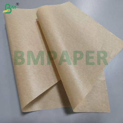 35gsm 38gsm 바비큐용 갈색 양면 실리콘 오일 페이퍼 24 x 36인치